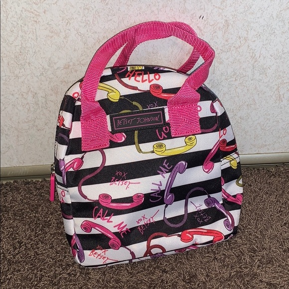 Betsey Johnson Handbags - NWOT Betsy Johnson Telephone lunch bag